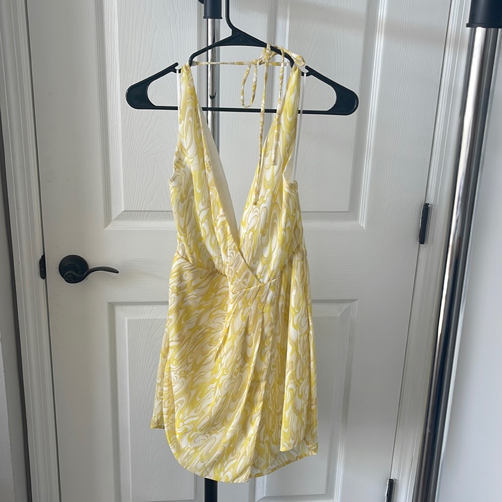 Halter top romper